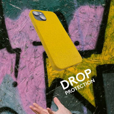 Sale - Biodegradable iPhone 13 Case - Honey bee Yellow - Loam & Lore